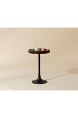 Round Bronze End Table Modern European furniture - www.oroa.com
