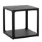 Modern European furniture - Solid Oak Square Side Table - www.oroa.com