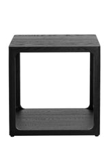 Modern European furniture - Solid Oak Square Side Table - www.oroa.com