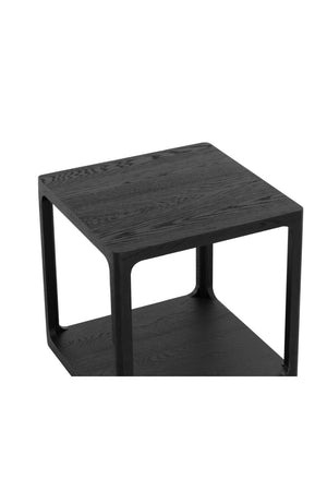 Modern European furniture - Solid Oak Square Side Table - www.oroa.com