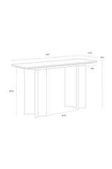 Cream Marble Console Table | Splendido Astara | Oroa.com