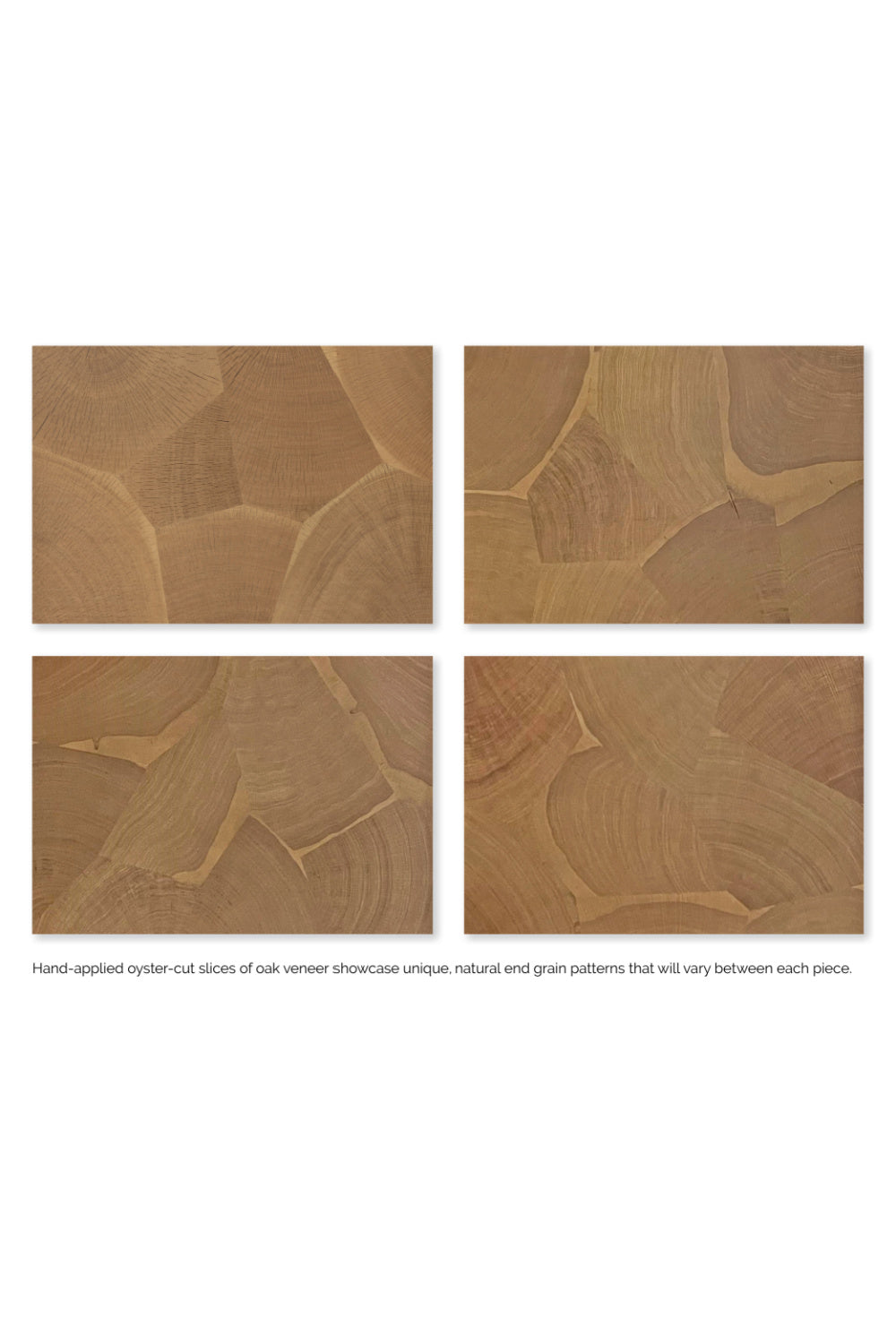 Modern European furniture - Oak Mosaic 1-Drawer Nightstand - www.oroa.com