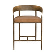 Hammered Metal Counter Stool by Splendido Zanatta