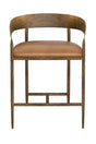 Modern European furniture - Hammered Metal Counter Stool - www.oroa.com