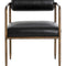 Modern European furniture - Leather Bolster-Back Dining Chair - www.oroa.com