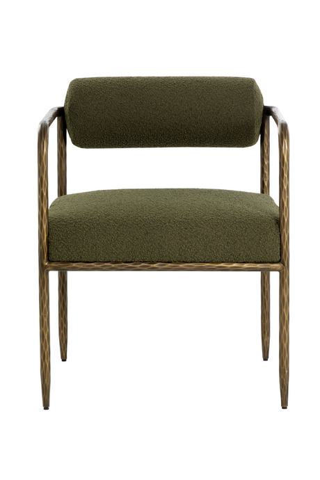 Iron Framed Green Dining Chair | Splendido Ajani | Oroa.com