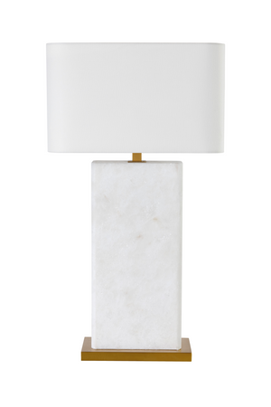 White Alabaster Table Lamp | Splendido Rovira | Oroa.com