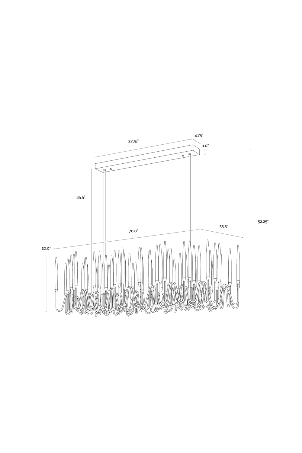 Gold Classic Style Chandelier | Splendido Hestia | Oroa.com