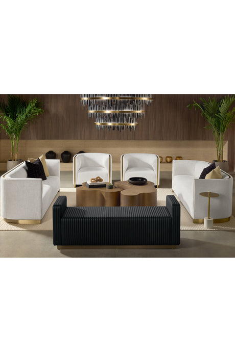 Modern European furniture - Black 3-Tier Chandelier - www.oroa.com