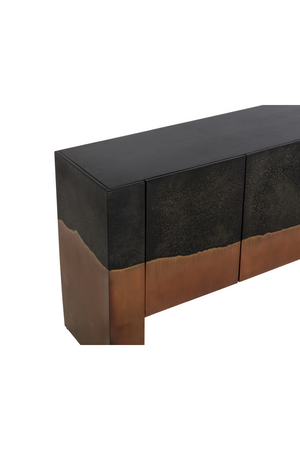 Modern European furniture - Copper Patina Accent Sideboard - www.oroa.com