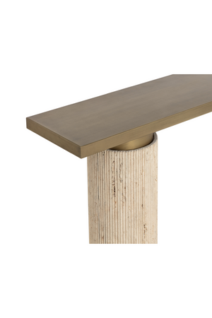 Antique Brass Console Table | Splendido Ashva | Oroa.com