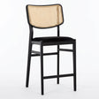 Natural Rattan Back Counter Stool by Splendido Annex