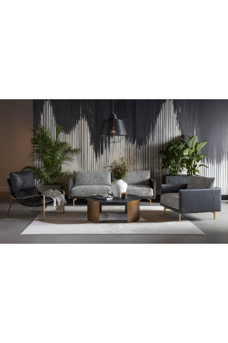 Modern European furniture - Round Concrete Indoor/Outdoor Coffee Table - www.oroa.com