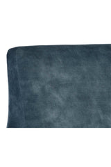 Modern European furniture - Blue Fabric Lounge Chair - www.oroa.com