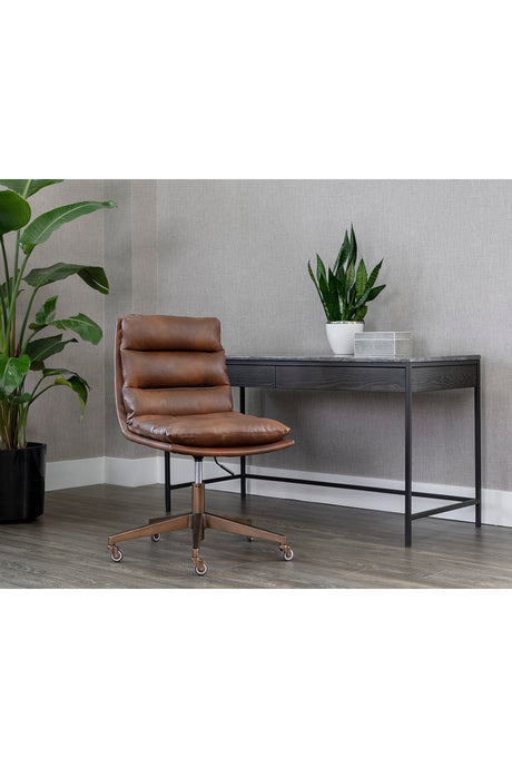 Modern European furniture - Padded Swivel Office Chair - www.oroa.com