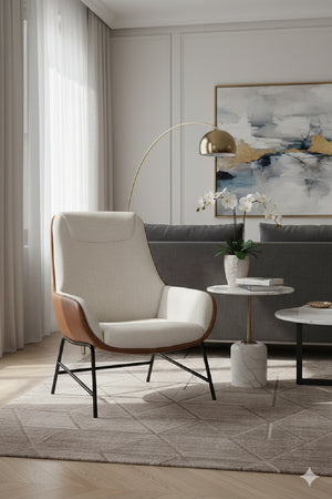 Leather Exterior Lounge Chair | Splendido Lucier | Oroa.com