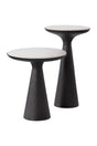 Modern European furniture - Bronze Base Nesting End Tables (2) - www.oroa.com