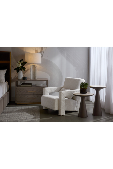 Modern European furniture - Bronze Base Nesting End Tables (2) - www.oroa.com