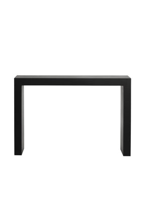 Black Minimalist Indoor/Outdoor Console Table by Splendido Axle