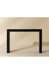 Modern European furniture - Black Minimalist Indoor/Outdoor Console Table - www.oroa.com