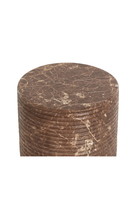 Modern European furniture - Mocha Concrete Indoor/Outdoor Stool - www.oroa.com
