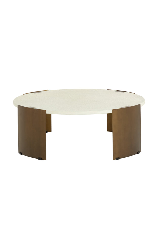 Round Concrete Indoor/Outdoor Coffee Table | Splendido Gallus | Oroa.com