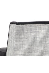 Modern European furniture - Black Leather Counter Stool - www.oroa.com