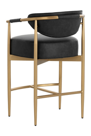 Curved Back Counter Stool | Splendido Heloise | Oroa.com