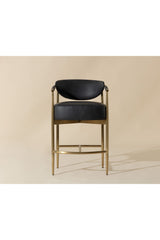 Modern European furniture - Curved Back Counter Stool - www.oroa.com