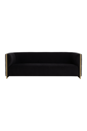 Gold Inlay Curved Sofa | Splendido Larron | Oroa.com