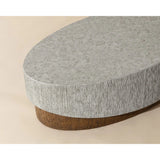 Modern European furniture - Gray Concrete Indoor/Outdoor Coffee Table - www.oroa.com