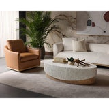 Modern European furniture - Gray Concrete Indoor/Outdoor Coffee Table - www.oroa.com