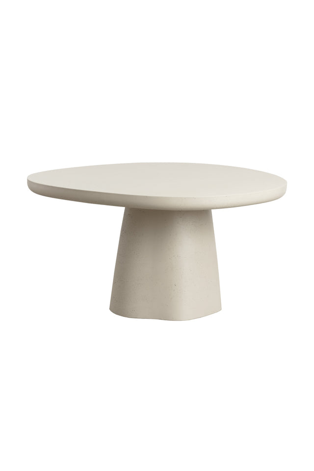 Modern European furniture - Sculptural Indoor/Outdoor Concrete Dining Table - www.oroa.com