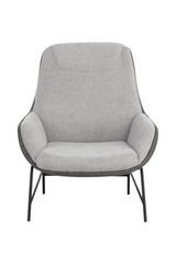 Modern European furniture - Leather Exterior Lounge Chair - www.oroa.com