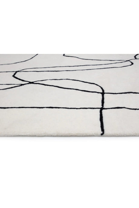 Modern European furniture - Organic Texture Wool Rug - www.oroa.com