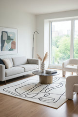 Modern European furniture - Organic Texture Wool Rug - www.oroa.com