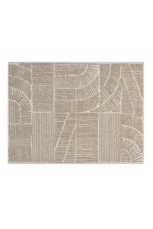 Taupe Wool-Viscose Area Rug | Splendido Corinthia | Oroa.com