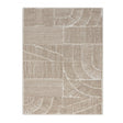 Taupe Wool-Viscose Area Rug by Splendido Corinthia – OROA
