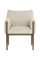 Bronze Legged Dining Armchair Modern European furniture - www.oroa.com