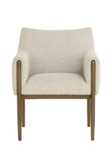 Bronze Legged Dining Armchair Modern European furniture - www.oroa.com