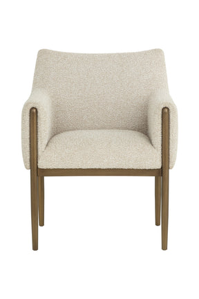 Bronze Legged Dining Armchair by Splendido Olea Dining Chair