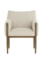 Bronze Legged Dining Armchair Modern European furniture - www.oroa.com