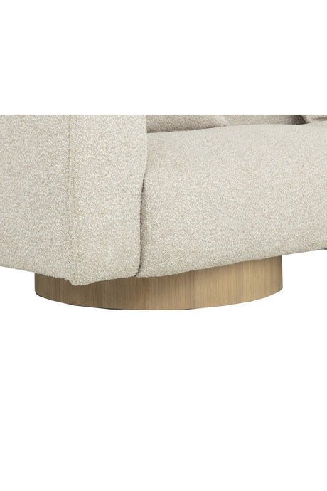 Modern European furniture - Round Oak Base Sofa - www.oroa.com