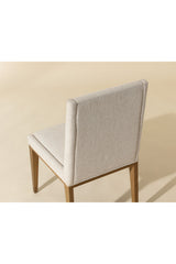 Modern European furniture - Rustic Oak Base Dining Chairs (2) - www.oroa.com