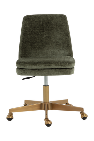 Matte Gold Base Office Chair | Splendido Berget