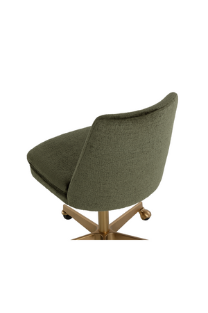 Matte Gold Base Office Chair | Splendido Berget