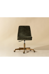 Modern European furniture - Matte Gold Base Office Chair - www.oroa.com