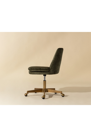 Matte Gold Base Office Chair | Splendido Berget
