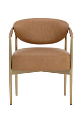 Modern European furniture - Leather Look Rope Dining Chair - www.oroa.com
