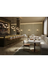 Modern European furniture - Two-Toned Cantilevered Dining Chair - www.oroa.com